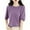Purple, variant on Uaswgudfs Women's Stylish & Comfortable Wool Sweater - Spring Fall Winter First-Line Ready to Wear Seamless Knit Crewneck Half Sleeve Top
