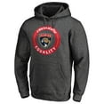 thumbnail image 2 of Men's Heather Gray Florida Panthers #WeSkateFor Pullover Hoodie, 2 of 3