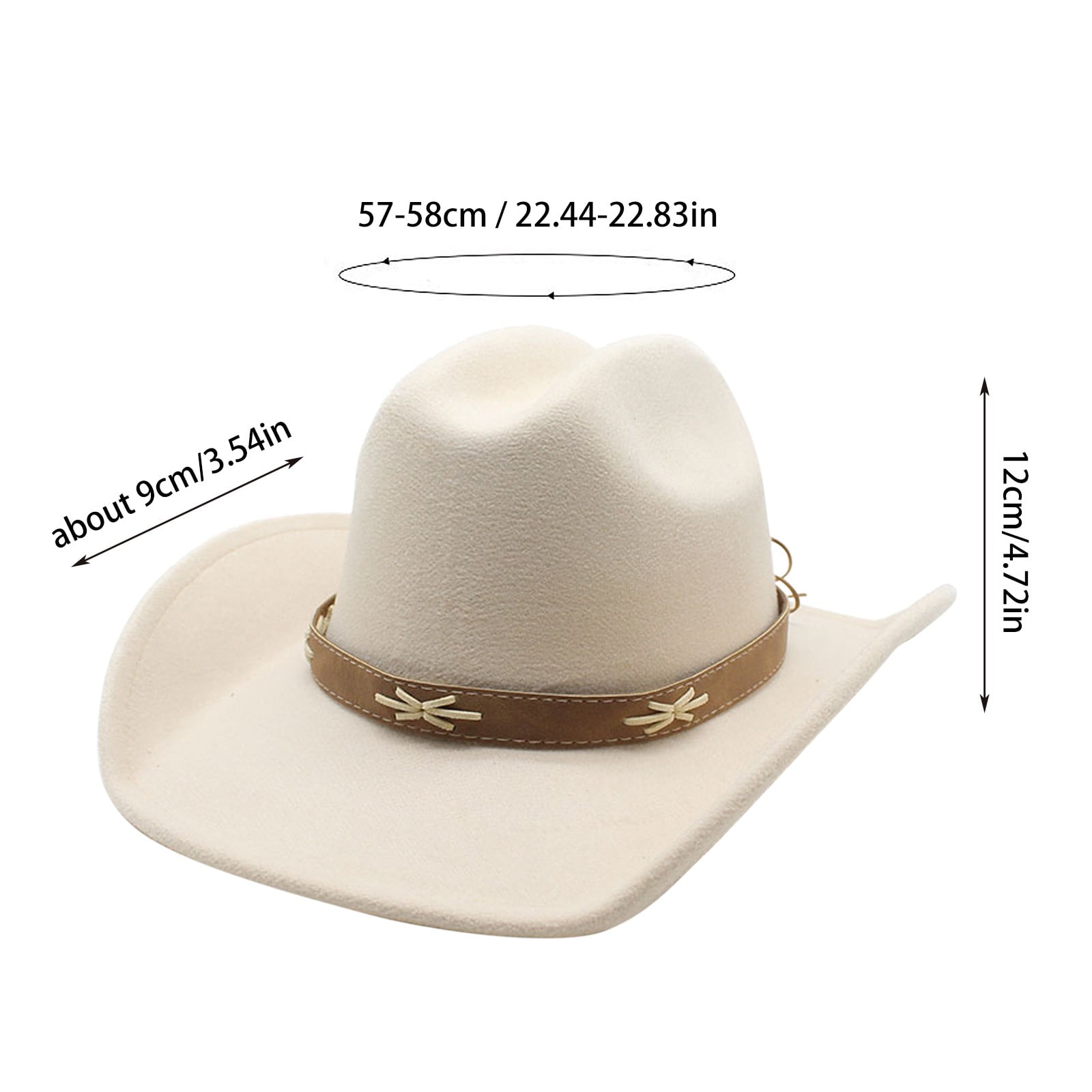 Straw Cowboy Hat Wide Brim Shapeable for Women Men Western Sadie Western Shapeable Raffia Hat – Conner Hats main image 2