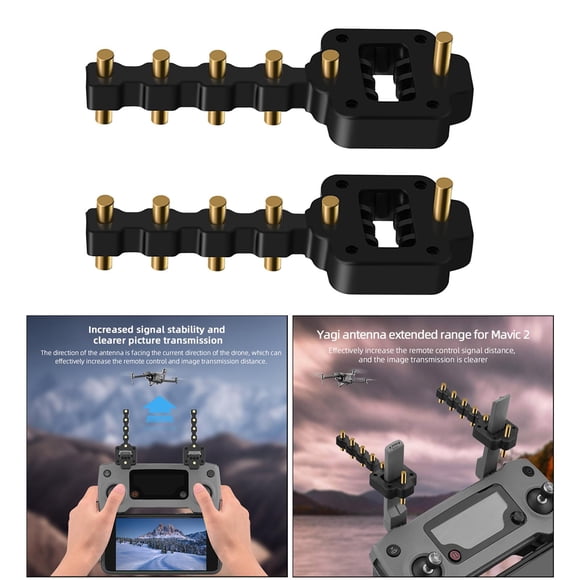 Kit amplificador de señal 5,8 GHz perfecl extensor de rango negro