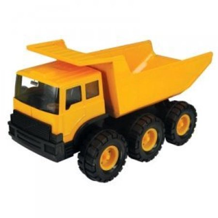 UPC 092263039378 product image for Yellow Steel Dump Truck 9 inch Replica by Steel Roder | upcitemdb.com
