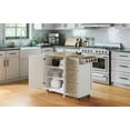 thumbnail image 2 of Dolly Madison Kitchen Cart with Wood Top by Homestyles, 2 of 20