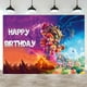 thumbnail image 4 of Fondo de Super Mario Bros Peach Princess para decoración de fiesta de cumpleaños de niños, fondo de fotografía, póster de vinilo, pancarta, accesorios de estudio, 4 of 5