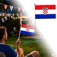 thumbnail image 4 of Hand Waving Double Printed Polyester Support Team for Sporting Events Celebrations Outdoor, 4 of 5