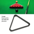 thumbnail image 4 of Billiard Pool Triangle Rack, Precise Pine Wood Pool Table Balls Rack 57.2mm  for Practice, 4 of 7