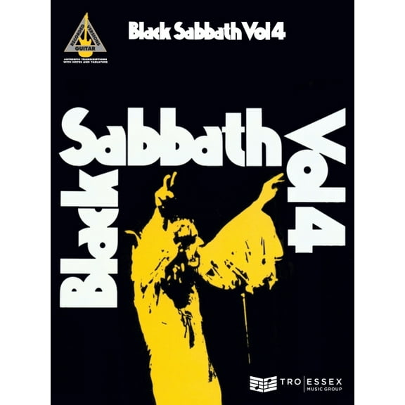 Guitar Recorded Versions Black Sabbath, Volume 4, (Paperback)