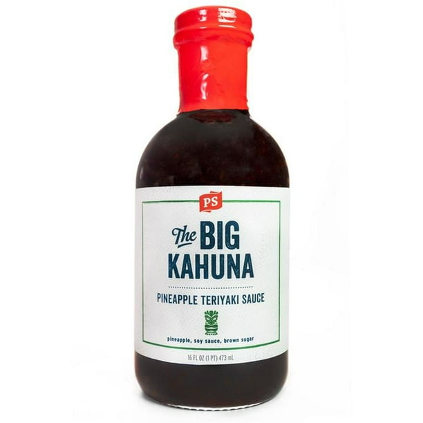 THE BIG KAHUNA PINEAPPLE TERIYAKI SAUCE