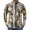 Bronze, variant on Forest Camo Quarter Zip Pullover for Men, Long Sleeve Hunting Fishing Jersey with Moisture Wicking Quick Dry Fabric - Lightweight Outdoor Athletic Performance Tops Bronze L