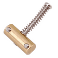 thumbnail image 4 of Guitar Compensated Bridge Brass Saddles Set 10.8mm Style Bridge Saddle for TL Style 6 Strings Electric Guitar Part(9Pcs), 4 of 7