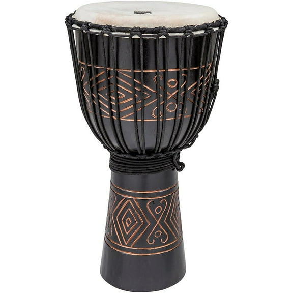 Toca Street Series Black Onyx Djembe Large