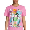 thumbnail image 4 of Hunter x Hunter Women's Juniors Short Sleeve Graphic T-Shirt Dress, 4 of 5