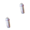thumbnail image 3 of Botella de Agua Moyic Arcoíris Plástico 550ml 2Conjunto Color Violeta Claro, 3 of 6
