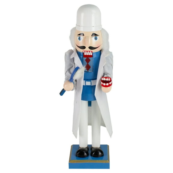 Nutcracker Factory 14" Wooden Christmas Nutcracker Dentist with Dentures