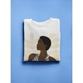 thumbnail image 3 of Ethnic Beauty I Sweatshirt Women -Alonzo Saunders Designs, Female 5X-Large, 3 of 4