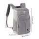 thumbnail image 3 of Mochila aislante de 20L, bolsa térmica portátil con aislamiento, mochila impermeable para almacenamiento de alimentos, cerveza helada, suministros de Picnic para acampar, 3 of 9