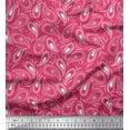thumbnail image 1 of Soimoi Rayon Fabric Dot & Paisley Fabric Prints by Yard 42 Inch Wide, 1 of 1