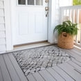 thumbnail image 6 of Addison Rugs Chantille Indoor/Outdoor Transitional Organic Silver Washable Rectangle Rug, 1'8" x 2'6", 6 of 6