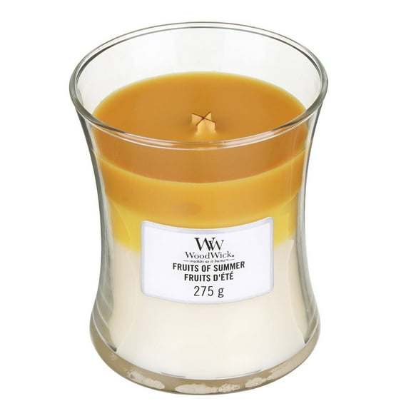 WoodWick - Fruits Of Summer Medium Jar Candle Trilogy (275g)