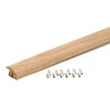 M-D Building Products 48927 36 In. Unfinished Hardwood Trans Tile/Carpet w/ Anchors & Screws