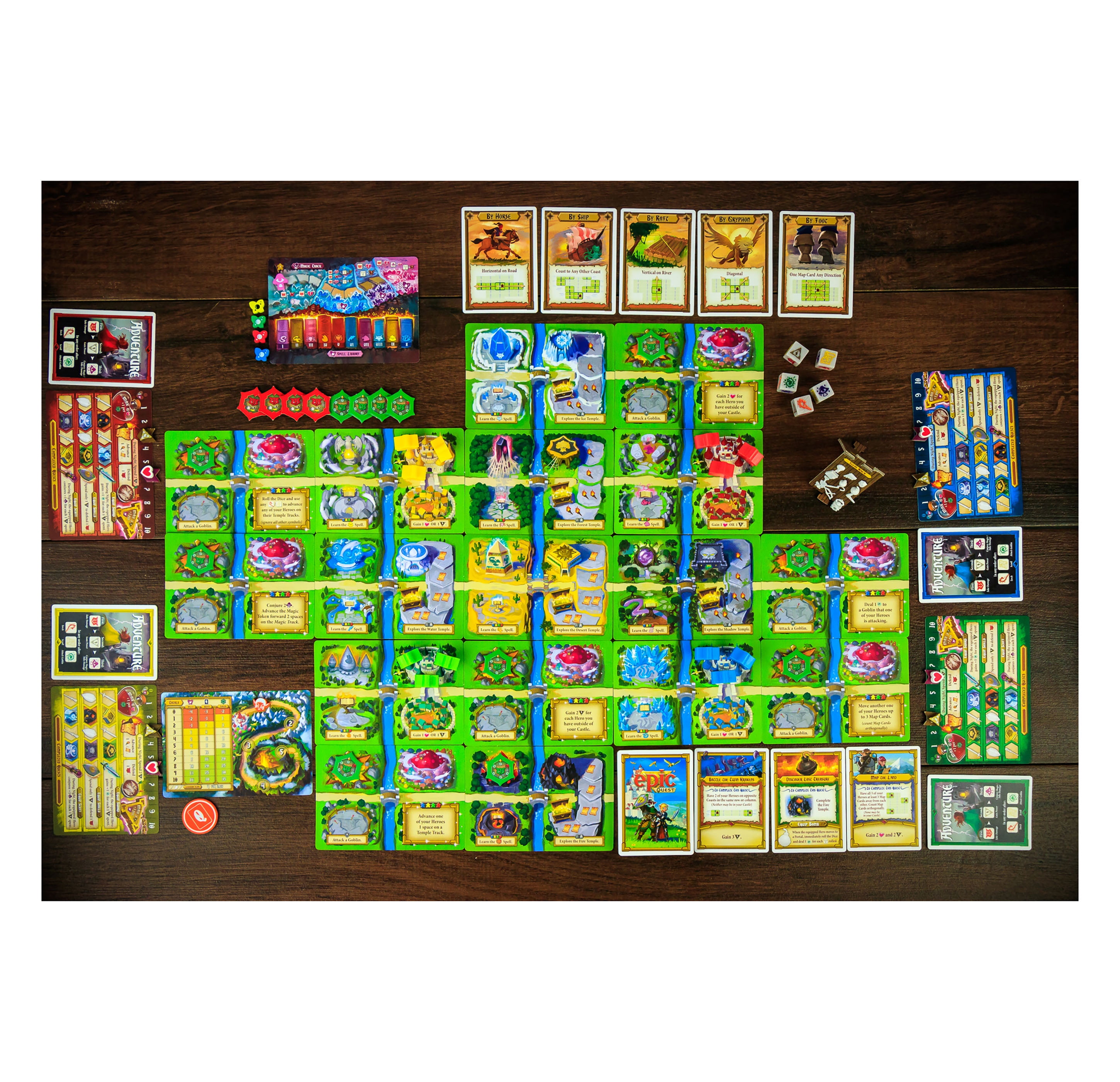 Tiny Epic Quest Fantasy Board Game: A Small Box Adventure