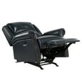 thumbnail image 5 of Art of Living Designs Ilario 32.67'' Wide Genuine Leather Manual Rocker Recliner NAVY, 5 of 5
