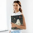 thumbnail image 6 of FORMRS 3 Ring Binder 1.5 inch with Pockets Set of 2 Clip Board 200 Sheets Capacity, Happy Ghost, 6 of 8