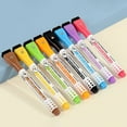 thumbnail image 5 of Precision Fine Tip Dry Erase Markers, 0.5mm Ultra-Thin Magnetic Whiteboard Pens for Calendar Planning & Classroom Use (8 Colors), 5 of 8