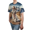 thumbnail image 4 of Welcome Fall Western Cowboy Shih Tzu Enjoys Majestic Autumn All Over Print 3D Shirt Unisex Merch Lion Dog Lover Gifts - 01007, 4 of 6