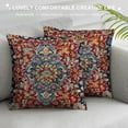 thumbnail image 3 of Nawypu Decorative Pillow Covers Heriz Antique Persian Rug Print Throw Pillow Case Cushion Cover Home Office Decor,Square, 3 of 5