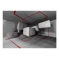 thumbnail image 3 of Tiptophomedecor 3D Illusion Wallpaper Wall Mural - Red Trail, 3 of 4