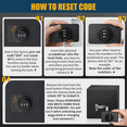 thumbnail image 6 of Hizgo Premium Stainless Steel Piggy Bank with Password Lock - Secure and Durable Coin Saver for Kids and Adults( Black 7.48 inch ), 6 of 7