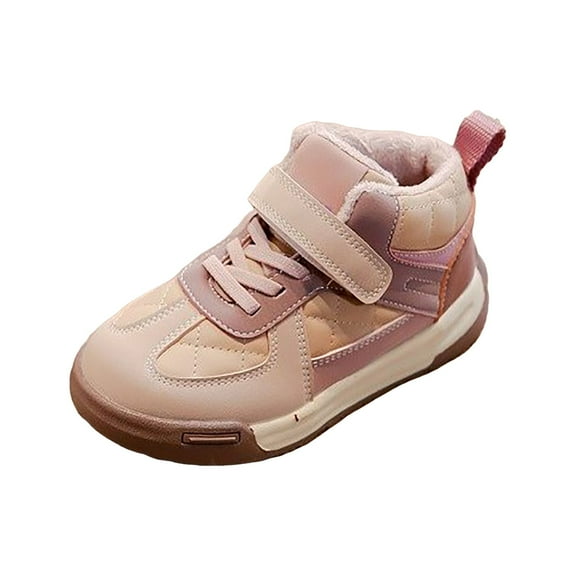 Linfrsh Kids Sneakers Girls Running Shoes for Boys Tennis Athletic Walking Gym Sports Lightweight Breathable(Purple,1 Big Kids)