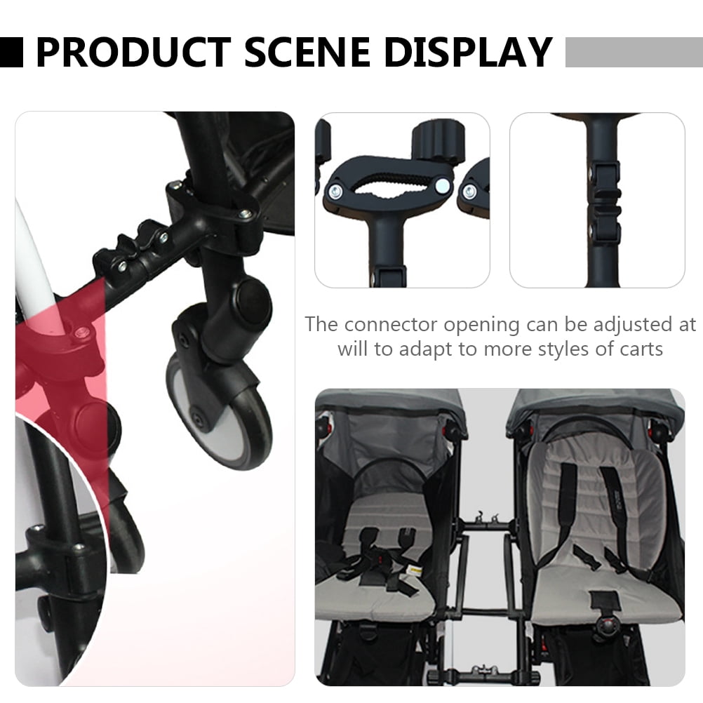 LEORX Stroller Connector Twin Stroller Connector 1Set