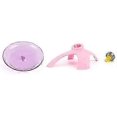thumbnail image 4 of Zk-plastic Exercise Wheel For Small Animals - Quiet Non-slip Running Disc For Hamsters, Hedgehogs, Small Pets, Blue Exercise Wheel 18 X 18 X 11cm, 4 of 5