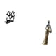 thumbnail image 5 of Servilletero De Hierro, Porta Billetes Multiusos, Bonita Pata De Perro, Decoración Del Hogar, Elegante Organizador, Dispensador De Pañuelos, Estatua De Mujer Tribal Africana, Figura De Mujer, 5 of 8