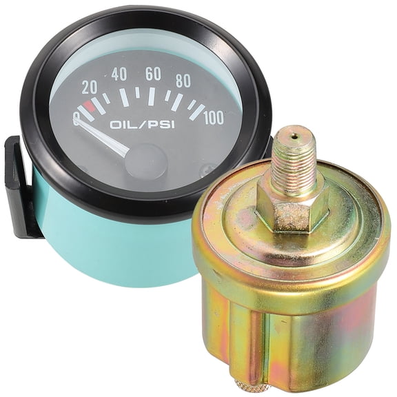 Oil Press Gauge Meter 12v Car Replacement Oil Pressure Gauge For Truck Vehicle Automotive