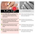 thumbnail image 4 of SXC Cosmetics French Tip Press On Nails Pink Series, Medium Square X-Pro Tips Starter Kit, 4 of 9