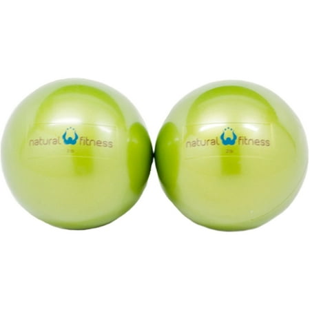 Natural Fitness Pair Soft Weighted Balls