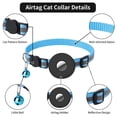 thumbnail image 2 of Fashion Gps Tracker Nylon Cat Tracker para accesorios para mascotas al aire libre (azul), 2 of 7