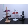 thumbnail image 3 of Voiceine Sunglasses Rack Holder Wooden Eyeglass Frame Rack Display Eyewear Display Rack Holder Organizer Glass Display Showcase for Store Exhibit, 3 of 10