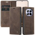 thumbnail image 2 of Funda FOXDOCK cartera de cuero retro para FOXDOCK Redmi Note 15 Pro 5G – Resistente a golpes, ranuras para tarjetas – Marrón, 2 of 5