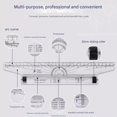 thumbnail image 7 of HannLk Multipurpose Rolling Parallel Ruler Plastic Drawing Ruler Measurement Tool, 7 of 7