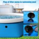 thumbnail image 3 of Tapón Para Piscina, Tapón De Repuesto De Plástico Para Piscina, Bomba De Filtro, Colador, Tapón Para Orificio Eigraketly OD016461-03, 3 of 6