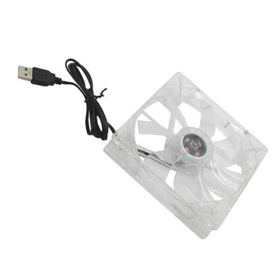 unbranded  12cm USB Cooling Fan for Receiver Electric CPU Air Cooler White
