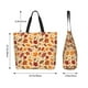 thumbnail image 5 of Balery Autumn Leaves 2 Bolsa Tote Estilo Estético con Cremalleras, Bolsa de Hombro, Bolsa de Compras Grande y Plegable, 5 of 8