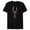Black, variant on Alien: Romulus Xenomorph Head Skull and Double Jaws Art - Short Sleeve Blended T-Shirt for Adults - Customized-Dark Heather