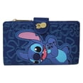 thumbnail image 1 of Wallet Loungefly de piel sintética Disney Stitch para mujer, 1 of 6