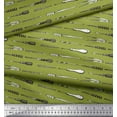 thumbnail image 3 of Soimoi Green Velvet Fabric Hex Driver & Divider Hardware Print Fabric by the Yard 58 Inch Wide, 3 of 3