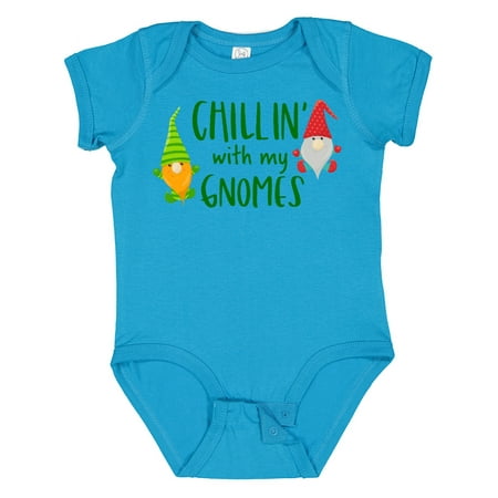 

Inktastic Chillin with My Gnomes Gift Baby Boy or Baby Girl Bodysuit