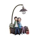 thumbnail image 1 of Creative Ornaments Mini Resin Couple Lamp Living Room Bedroom Decorations Crafts Gifts for Home Lovers Party Valentine's Day, 1 of 3